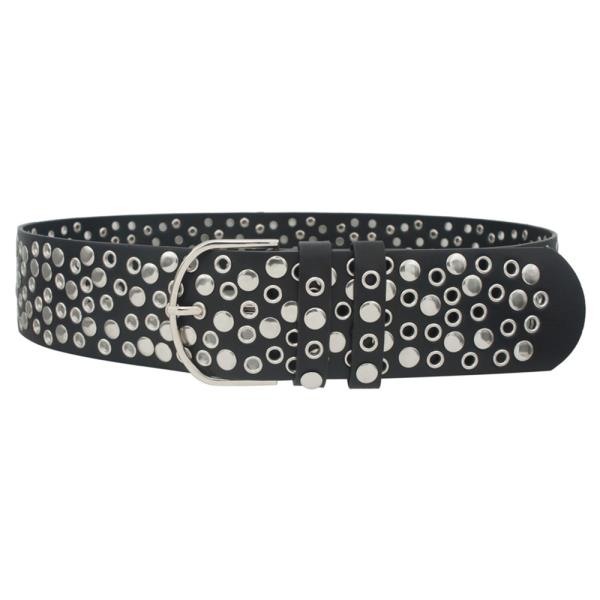 ALL OVER STUD & GROMMET HIP BELT