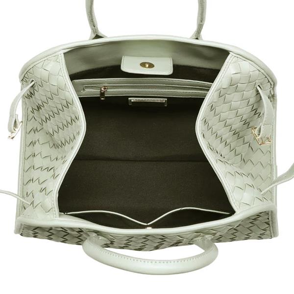 WOVEN FASHION DESIGN RHONDA TOTE BAG