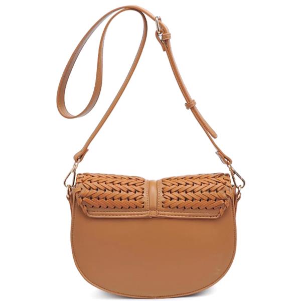 STYLISH BRAIDED DESIGN CECILLIA CROSSBODY BAG