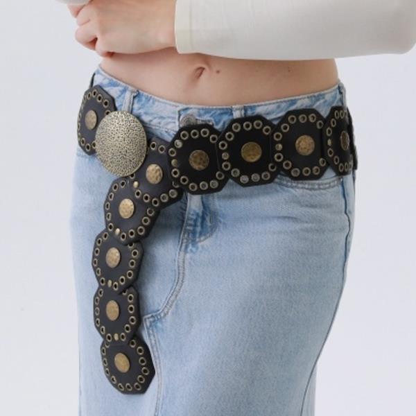 GEOMETRIC WESTERN BELT - WILD STYLE