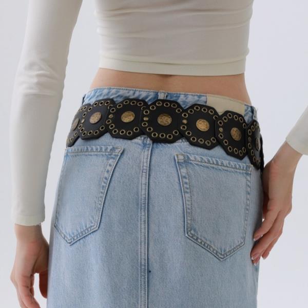 GEOMETRIC WESTERN BELT - WILD STYLE
