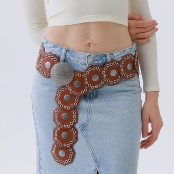 GEOMETRIC WESTERN BELT - WILD STYLE