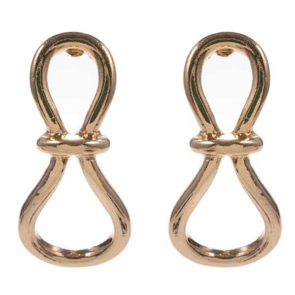 CURVE LOOP METAL EARRING