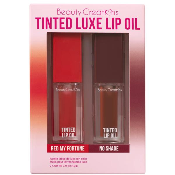 BEAUTY CREATIONS TINTED LUXE LIP OIL SET2