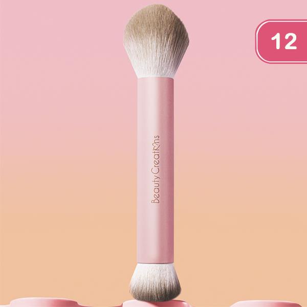 BEAUTY CREATIONS DUAL SIDED BLUSH BRUSH (12 UNITS)