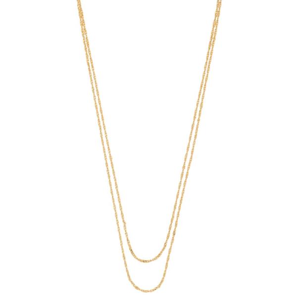 SODAJO DAINTY LINK GOLD DIPPED NECKLACE