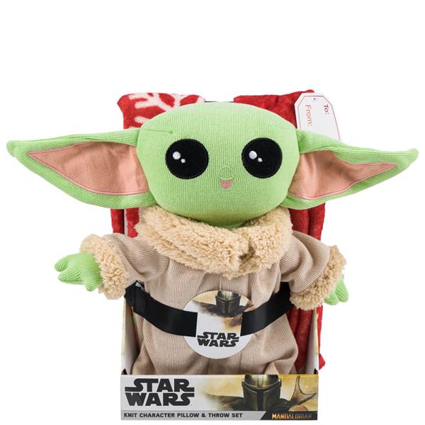 STARWARS MANDALORIAN THROW W HUGGER SET