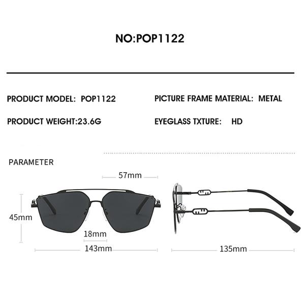 STYLISH DESIGN SQUARE SUNGLASSES 1DZ