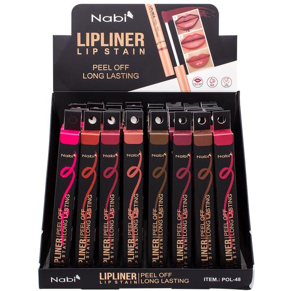 NABI LIPLINER LIP STAIN (48 UNITS)