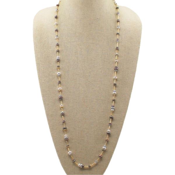 MULTI BEAD NECKLACE