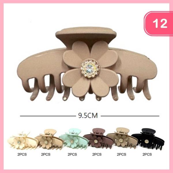 HAIR CLAW CLIP (12 UNITS)