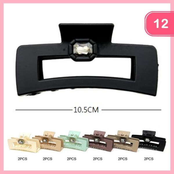 HAIR CLAW CLIP (12 UNITS)