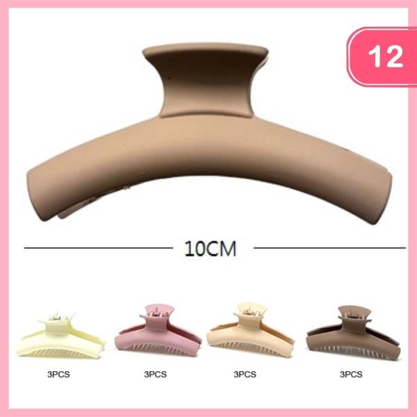 HAIR CLAW CLIP (12 UNITS)