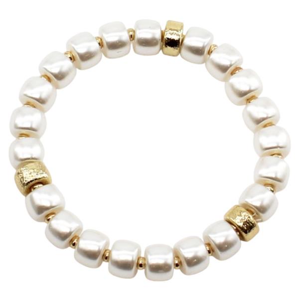 MIX BEAD STRETCH BRACELET
