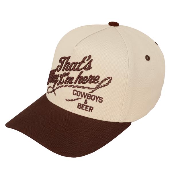 CC THATS WHY IM HERE TRUCKER CAP