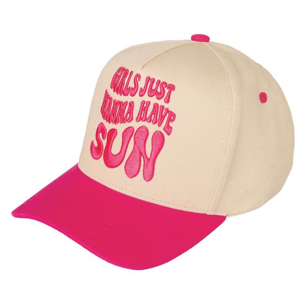 CC GIRLS JUST WANNA HAVE SUN TRUCKER CAP
