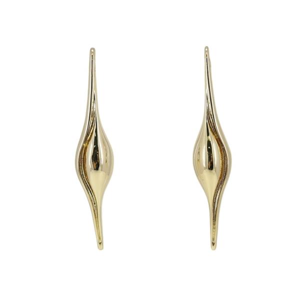 METAL LONG BAR EARRING