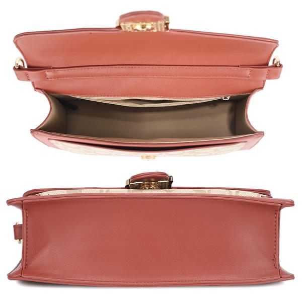 OVAL PRINT CHIC SHOULDER CROSSBODY BAG