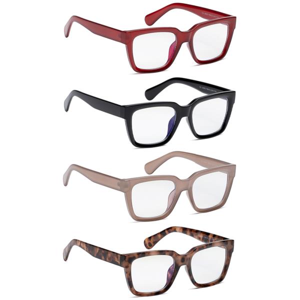 SQUARE CLEAR SUNGLASSES 1DZ