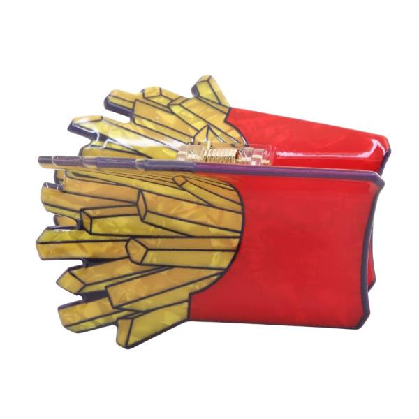 FRENCH FRIES CLAW HAIR CLIP