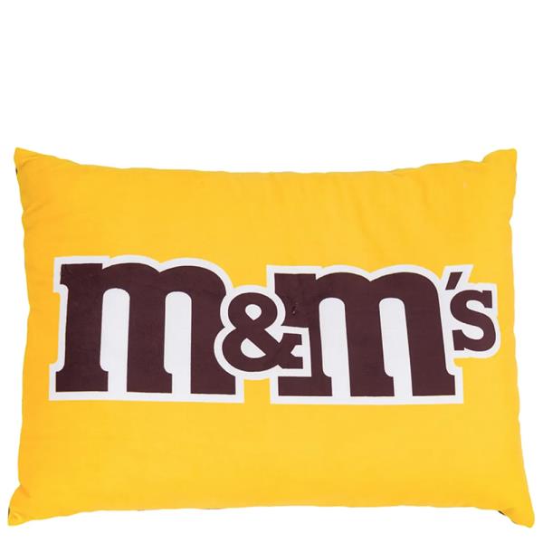 M AND M BLANKET AND PILLOW SET