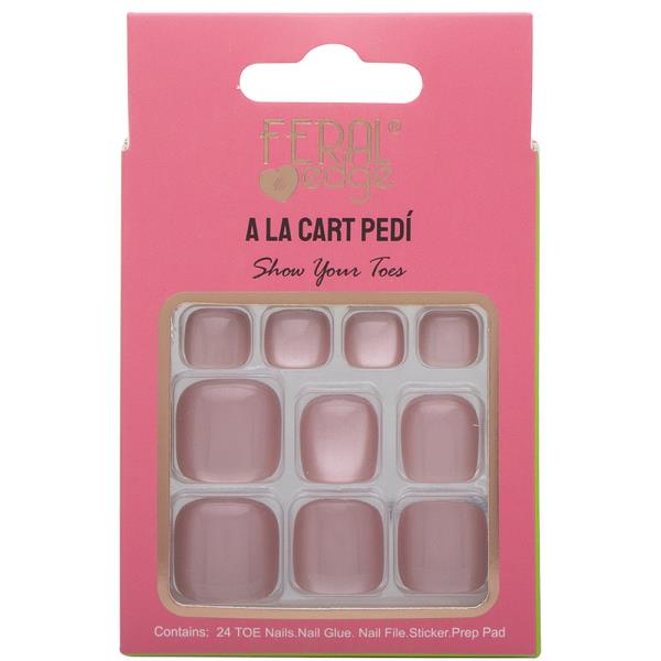 FERAL EDGE A LA CART PEDI SHOW YOUR TOES NAIL DECORATION SET