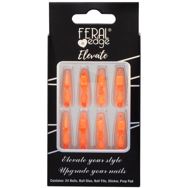 FERAL EDGE ELEVATE DESIGN12 NAIL DECORATION SET