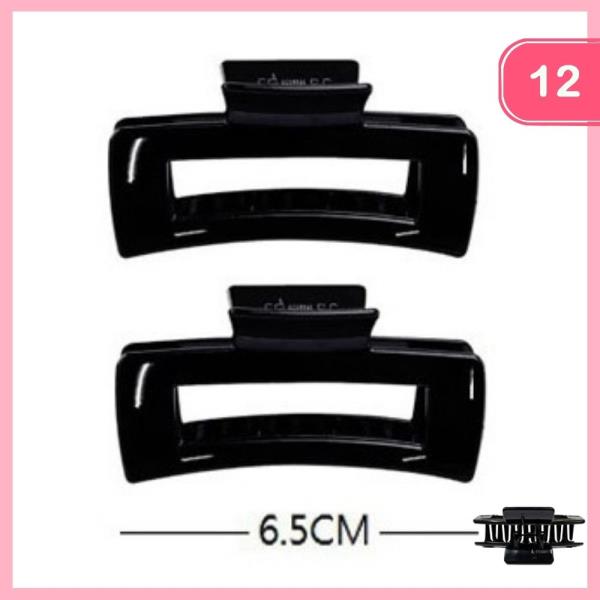 HAIR CLAW CLIP (12 UNITS)