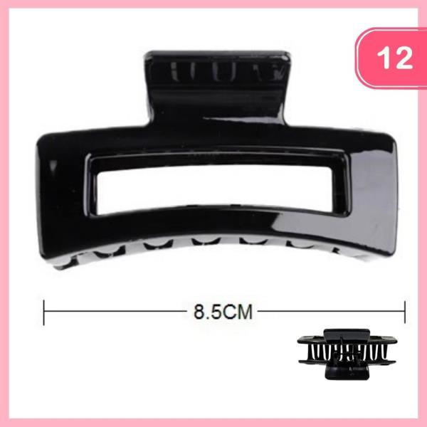 HAIR CLAW CLIP (12 UNITS)