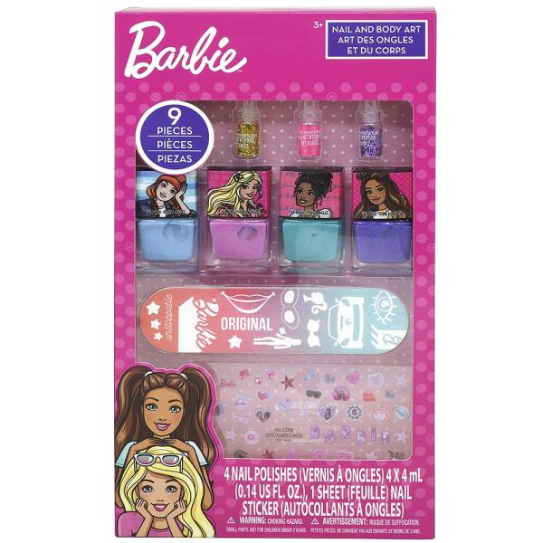 BARBIE NAIL POLISH WITH ACCESSORIES