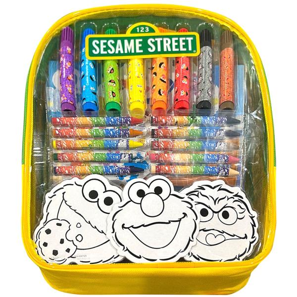 SESAME STREET ART AND ACTIVITY BACKPACK