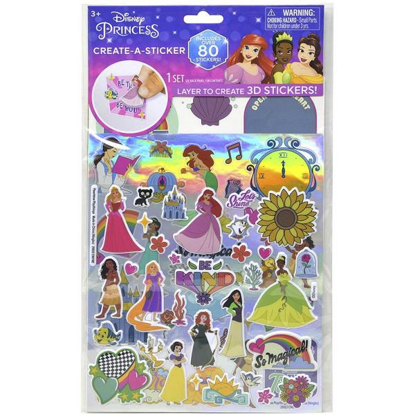 PRINCESS CREATE A STICKER SET