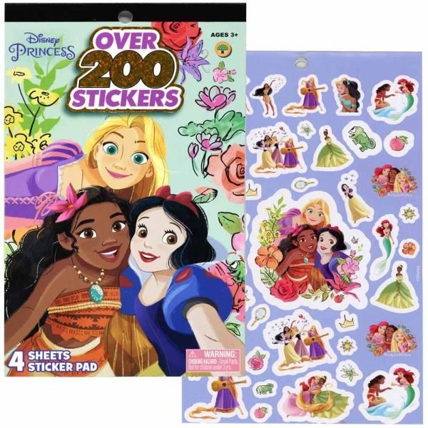 DISNEY PRINCESS OVER 200 STICKERS SET