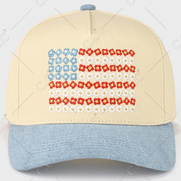 CC DAISY USA FLAG TRUCKER