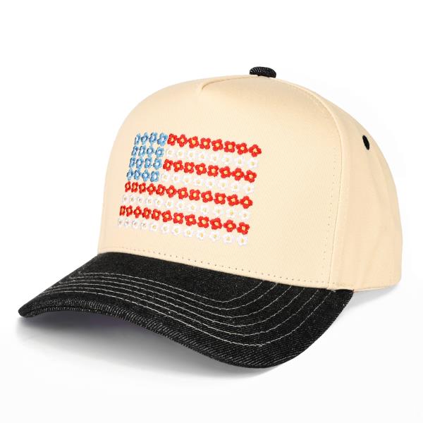 CC DAISY USA FLAG TRUCKER