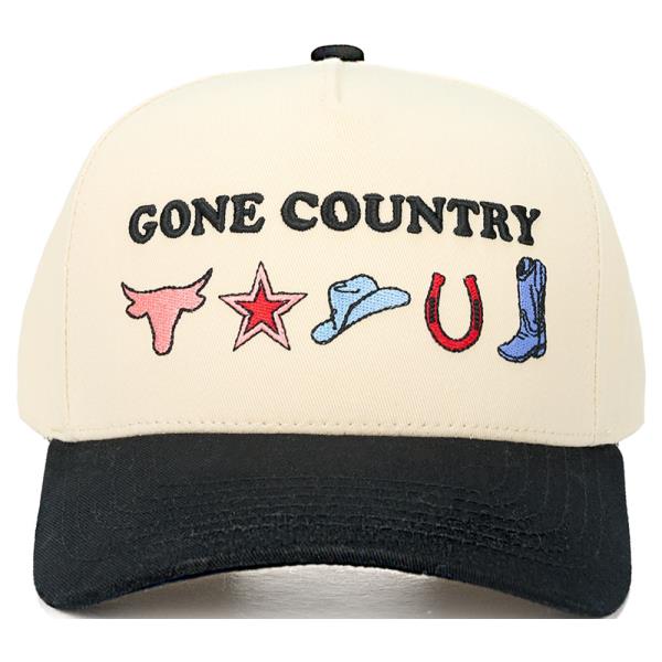CC GONE COUNTRY TRUCKER CAP