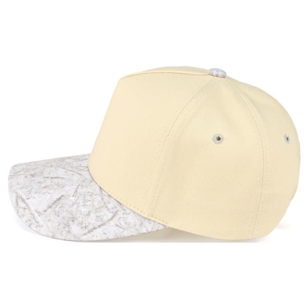 CC PRINTED PATTERN COTTON TRUCKER HAT