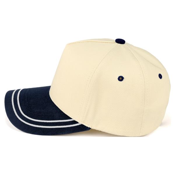 CC RETRO STRIPE COTTON TRUCKER HAT