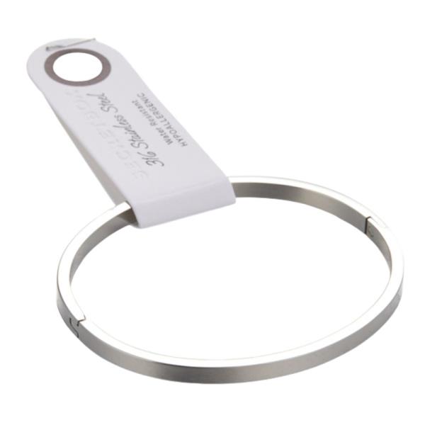 ROUND STAINLESS STEEL BANGLE BRACELET