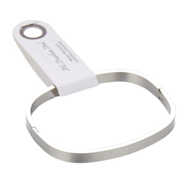 RECTANGLE STAINLESS STEEL BANGLE BRACELET