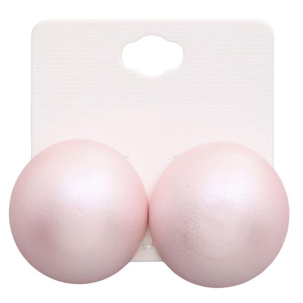 BALL BEAD EARRING