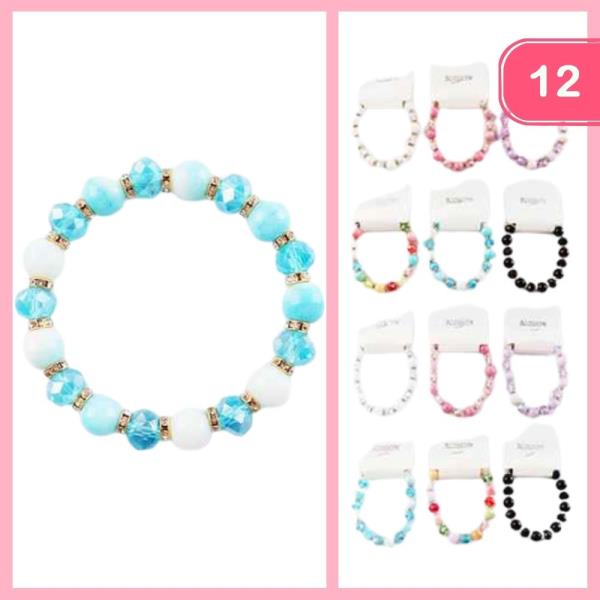 BEADED BRACELET (12 UNITS)