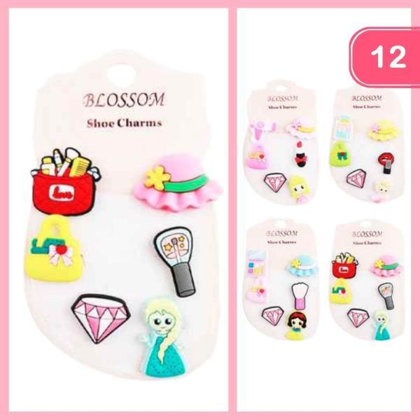 SHOE CHARMS (12 UNITS)