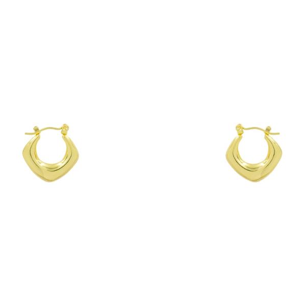 METAL GEO SHAPE EARRING