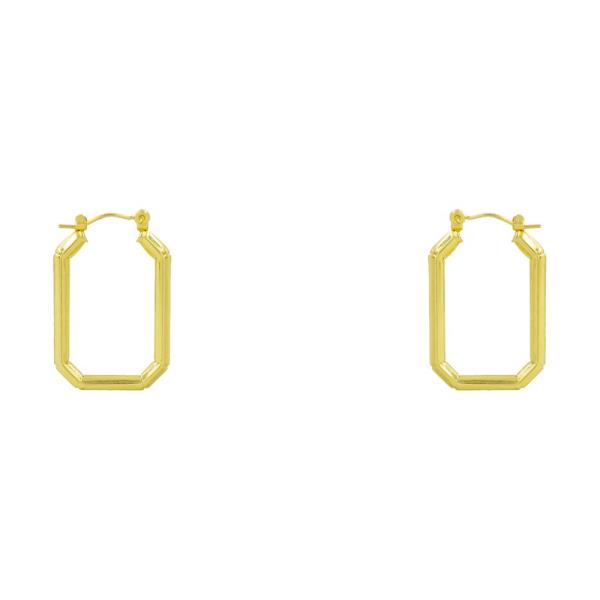 RECTANGLE METLA EARRING