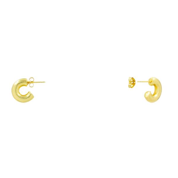 MINI OPEN HOOP EARRING