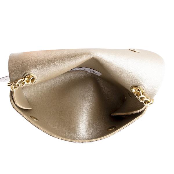 RHINESTONE EMBELLISHED SHOULDER CROSSBODY BAG