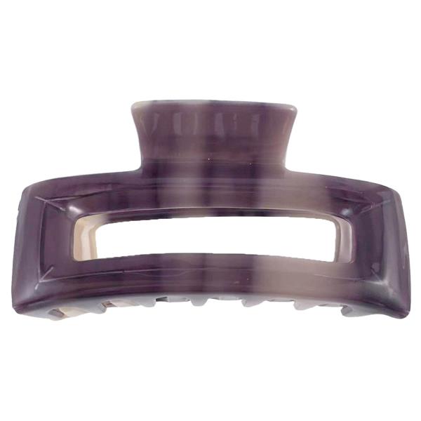 RECTANGLE HAIR CLAW JAW CLIP