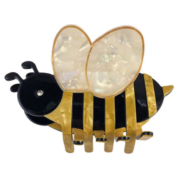 BEE HAIR CLAW JAW CLIP