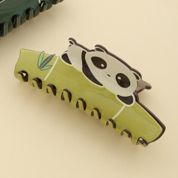 PANDA HAIR CLAW JAW CLIP